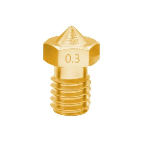 V6 Nozzle brass - 0.3 mm - suitable for e.g. V5/V6 heat block