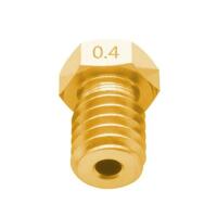 V6 Nozzle brass - 0.4 mm - suitable for e.g. V5/V6 heat block