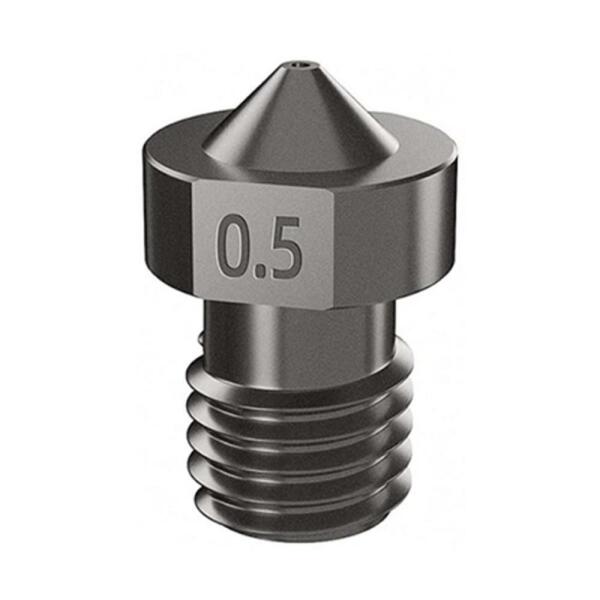 V6 D&uuml;se aus geh&auml;rtetem Stahl - 0.5mm