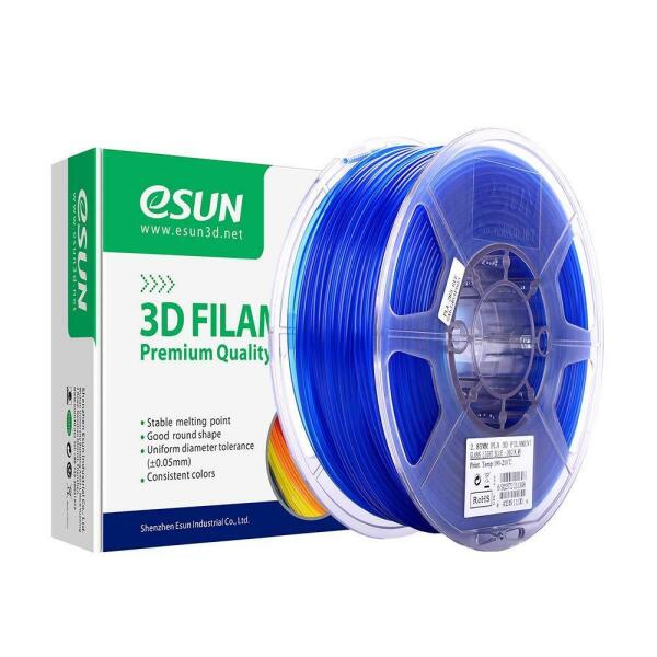 eSUN Filament | PLA - Clear Blue (1.75mm/1kg)